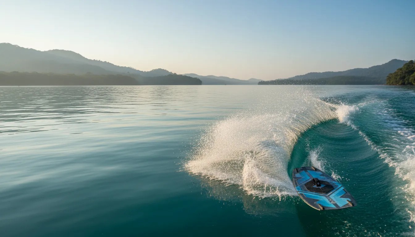 Wakeboarding in Jaco: Carving Up Glassy Waters (When the Ocean's Taking a Break)